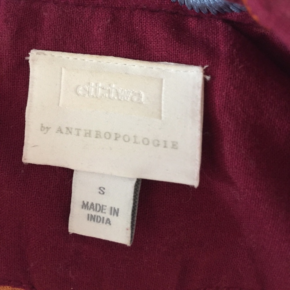 ✨ANTHRO✨Ett:twa Woodstock Embroideried Jacket - Picture 8 of 8